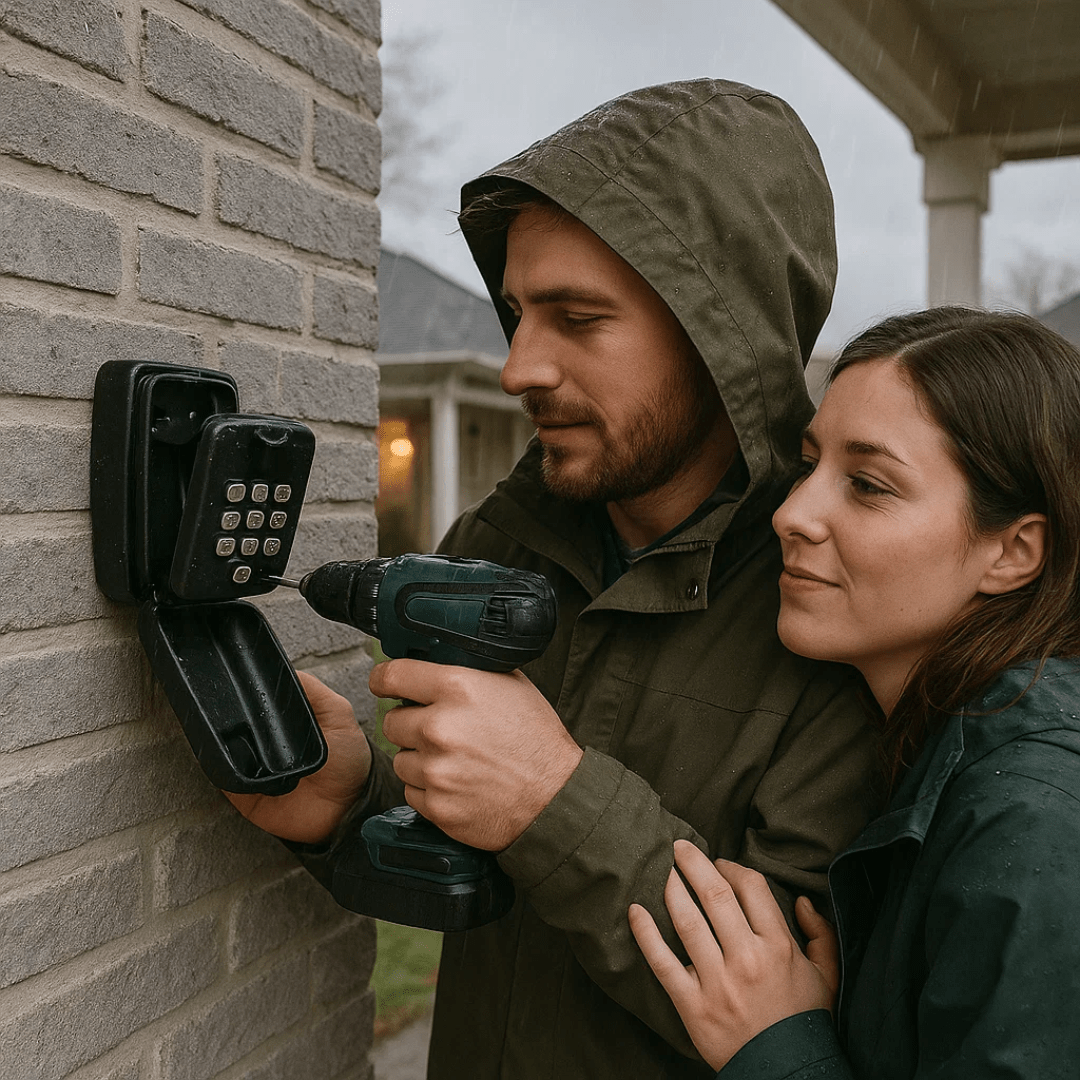 Weather-Resistant Key Vault for Safe Outdoor Access