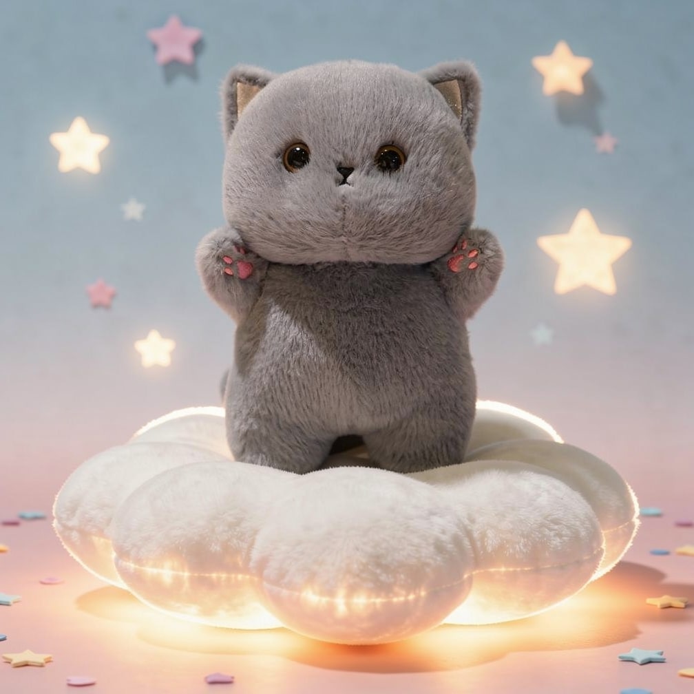 Cuddle Paws Plush Cat: Your Ideal Snuggle Buddy