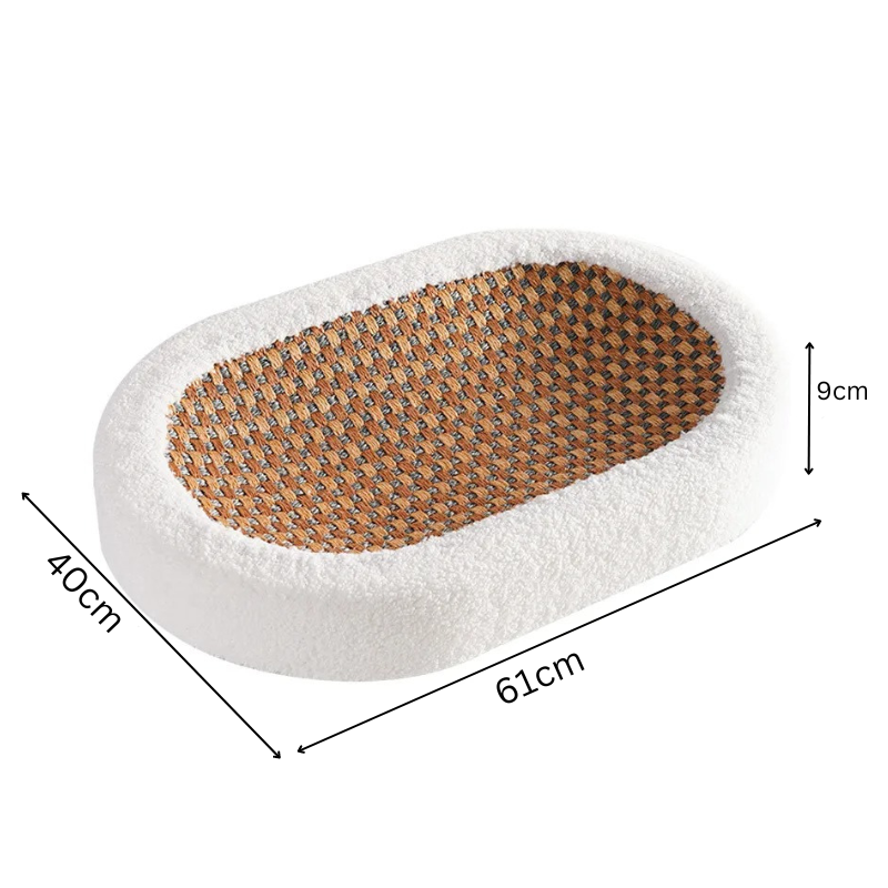 Cozy Cat Lounge with Scratch Pad | Elegant Cat Furniture