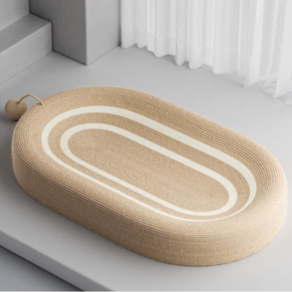 Cozy Cat Lounge with Scratch Pad | Elegant Cat Furniture