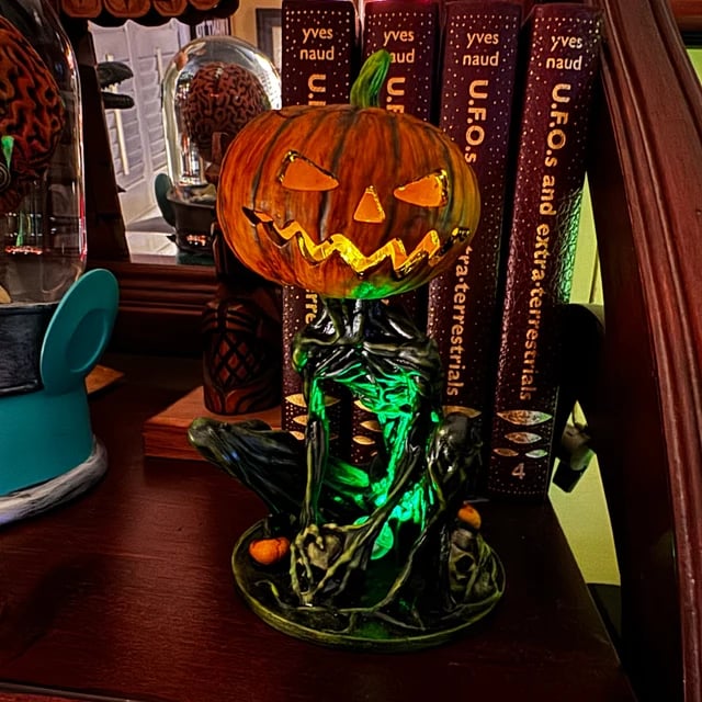 Spooktacular Pumpkin Decoration for Halloween Festivities