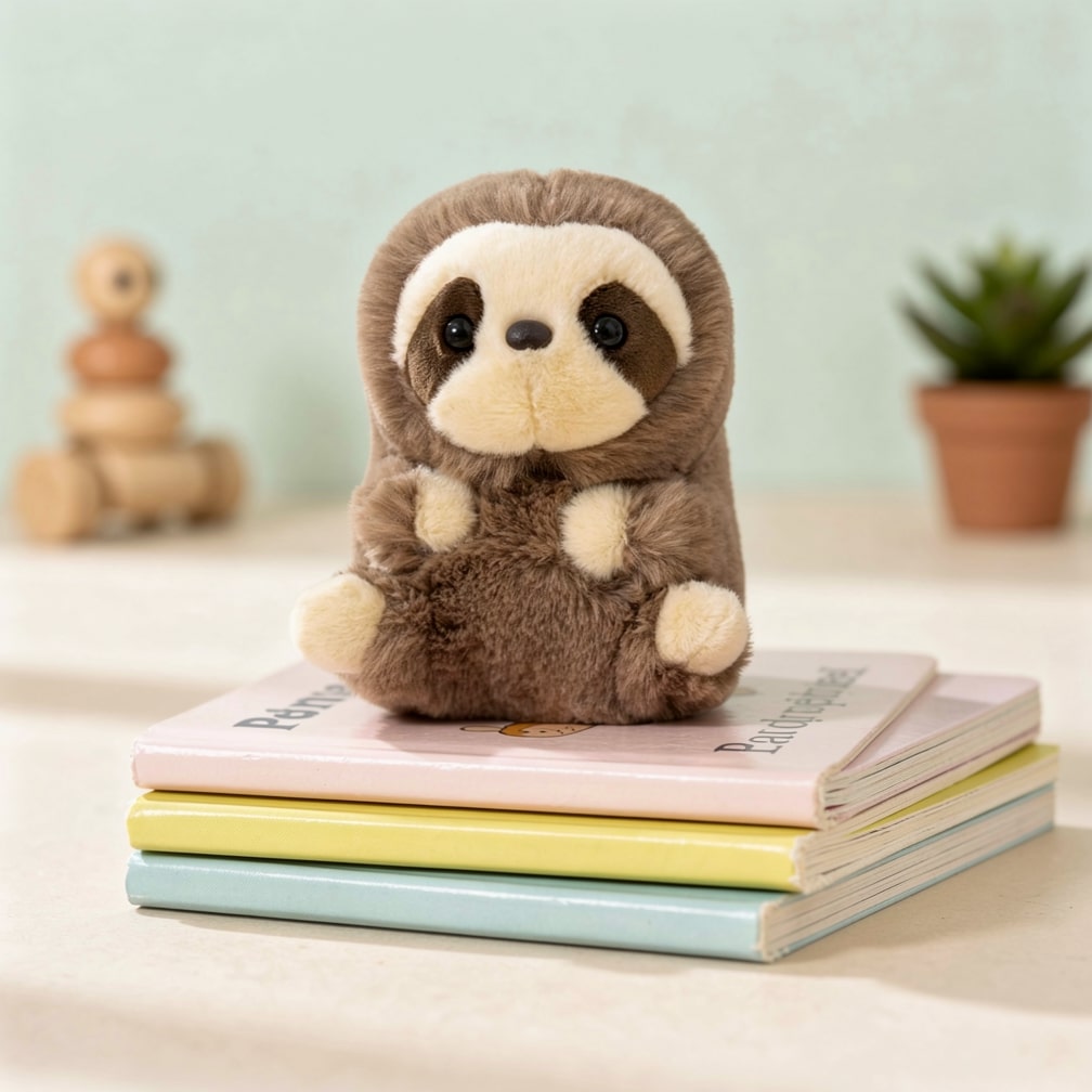 Cuddle Companion for Babies | Adorable Mini Sloth Plush Toy