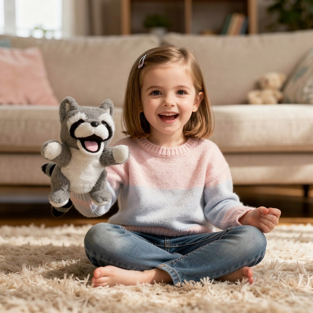 Interactive Plush Puppet for Engaging Playtime Fun