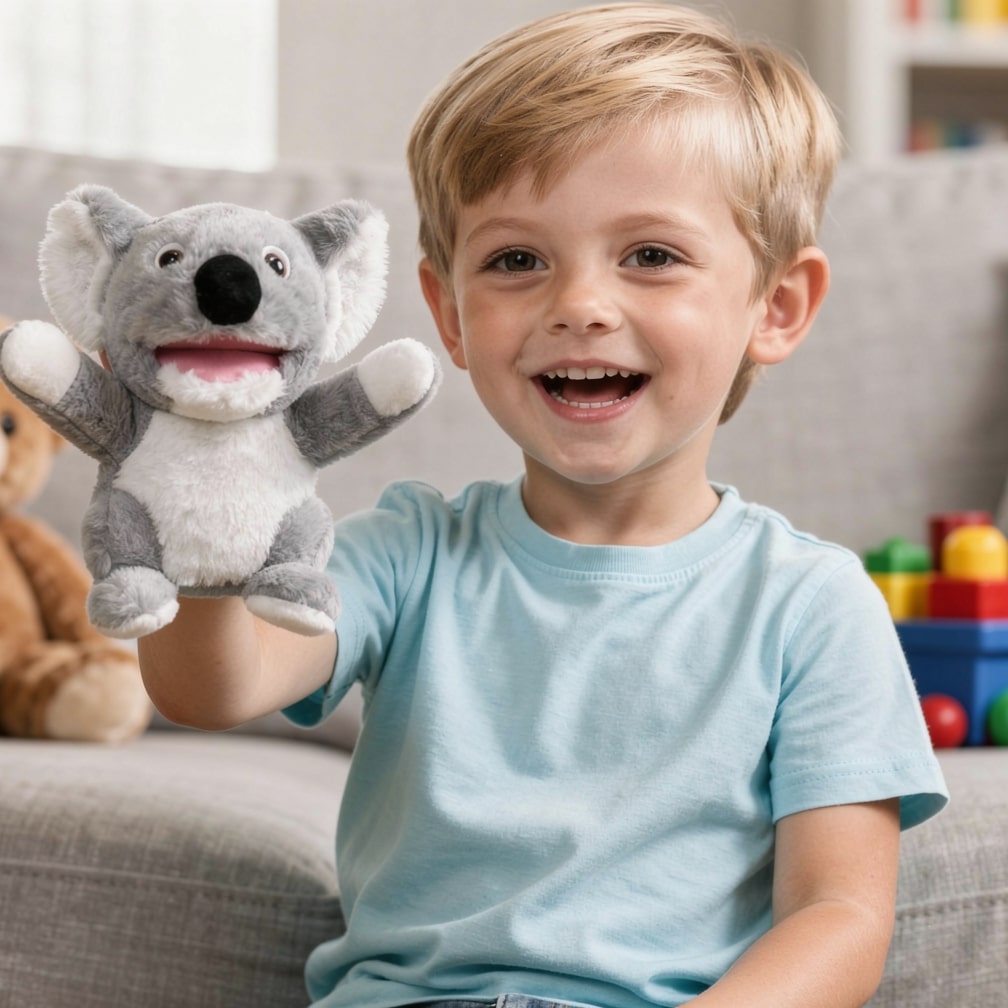 Interactive Plush Puppet for Engaging Playtime Fun