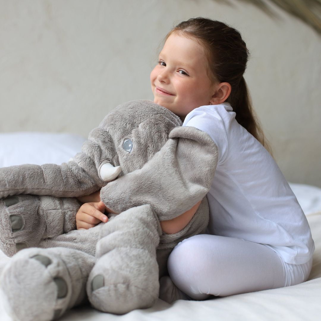 Adorable Plush Companion for Kids | Soft Toy Mini Elephant