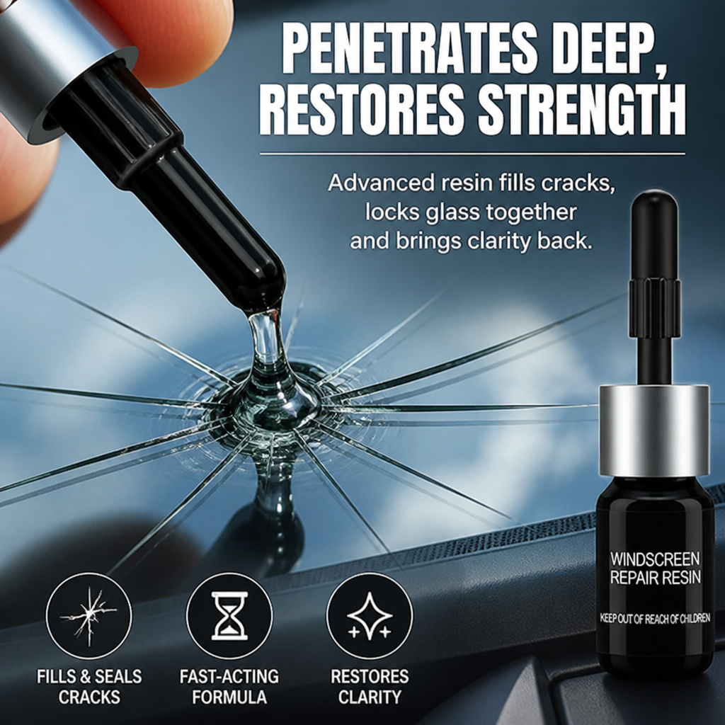 CrystalCare™ — Watch Cracks Disappear and Show Off Flawless, Like-New Glass Instantly
