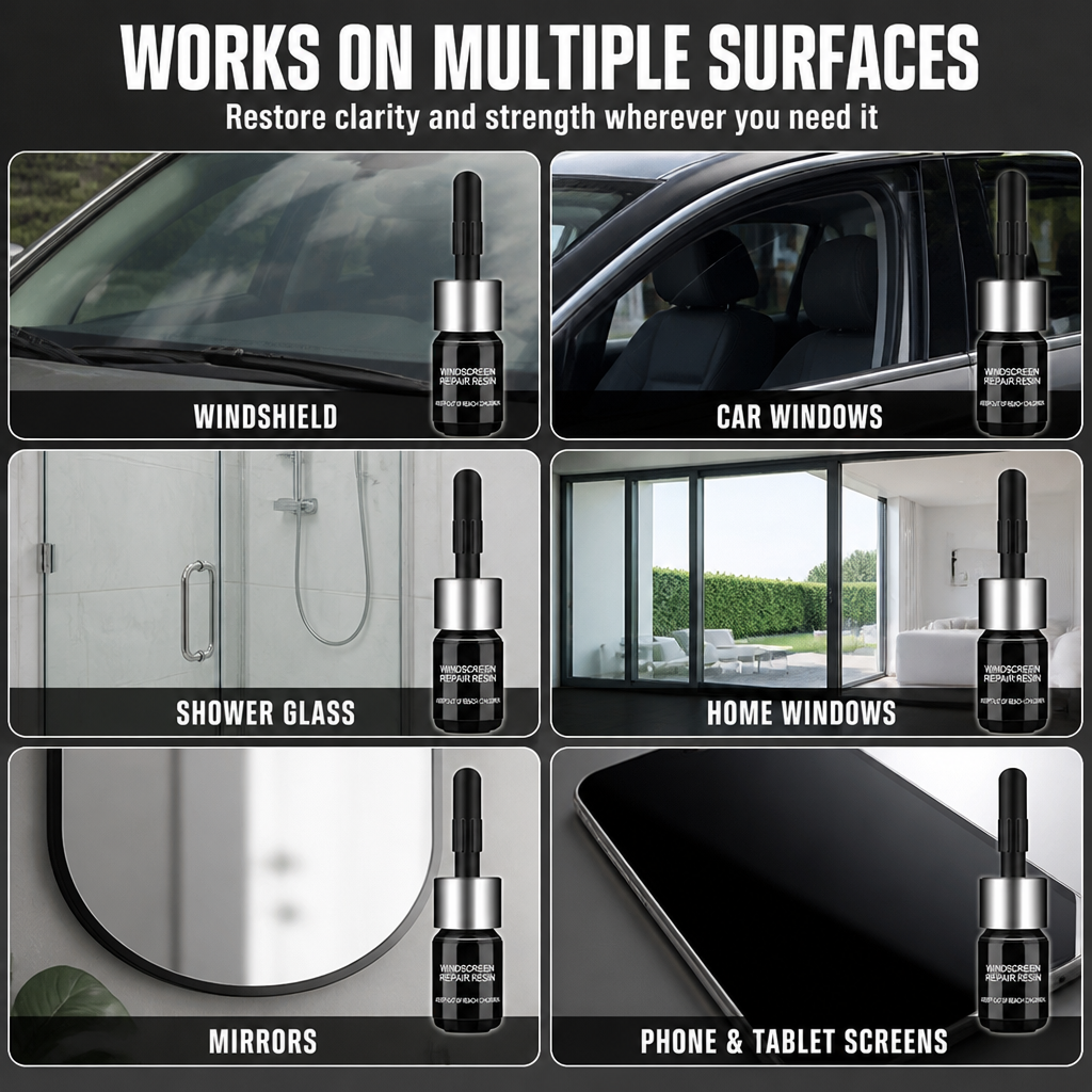 CrystalCare™ — Watch Cracks Disappear and Show Off Flawless, Like-New Glass Instantly