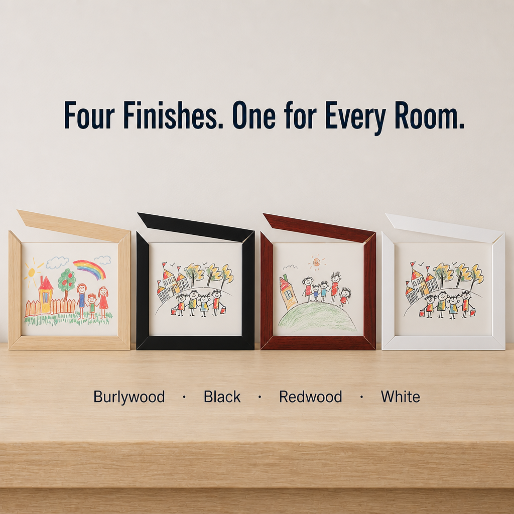 Artisly™ Rotating Memory Frame — Turn Every Masterpiece Into Proud, Clutter-Free Joy
