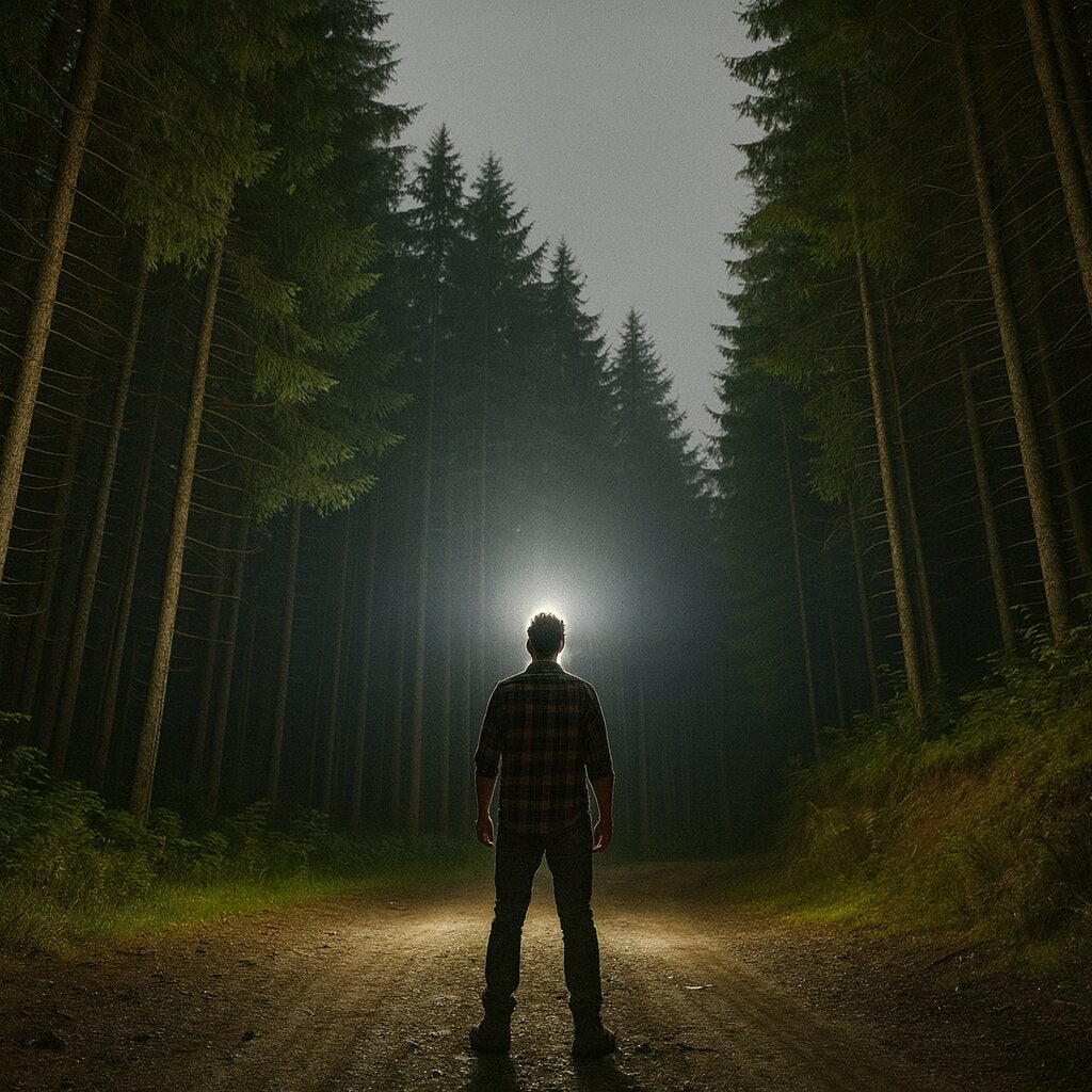 Rechargeable LED Headlamp with Motion Sensor | BrightBeam