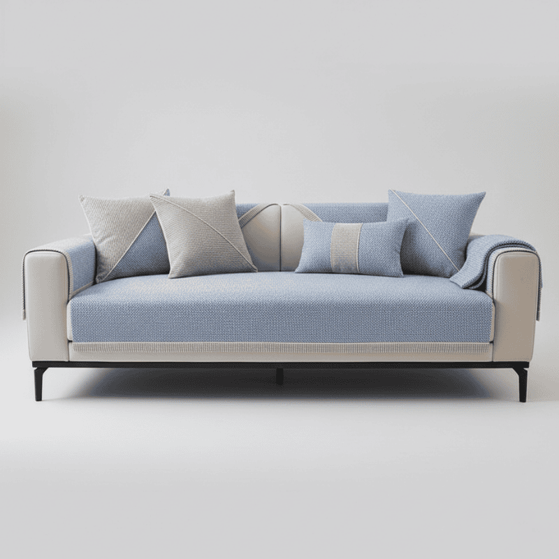 Year-Round Comfort with Our Non-Slip Cotton-Linen Sofa Cover