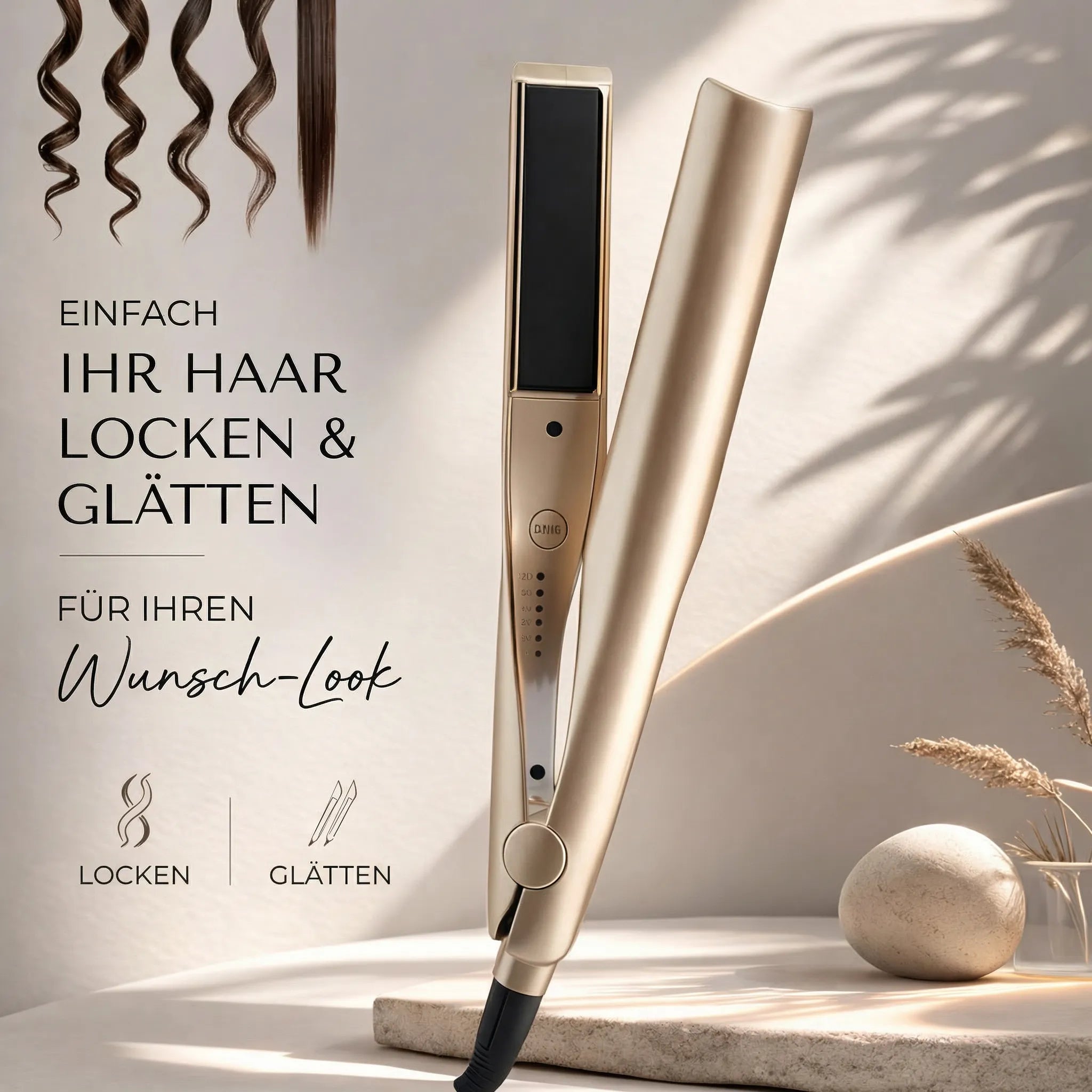 Ultimate 2-in-1 Hair Curler and Straightener