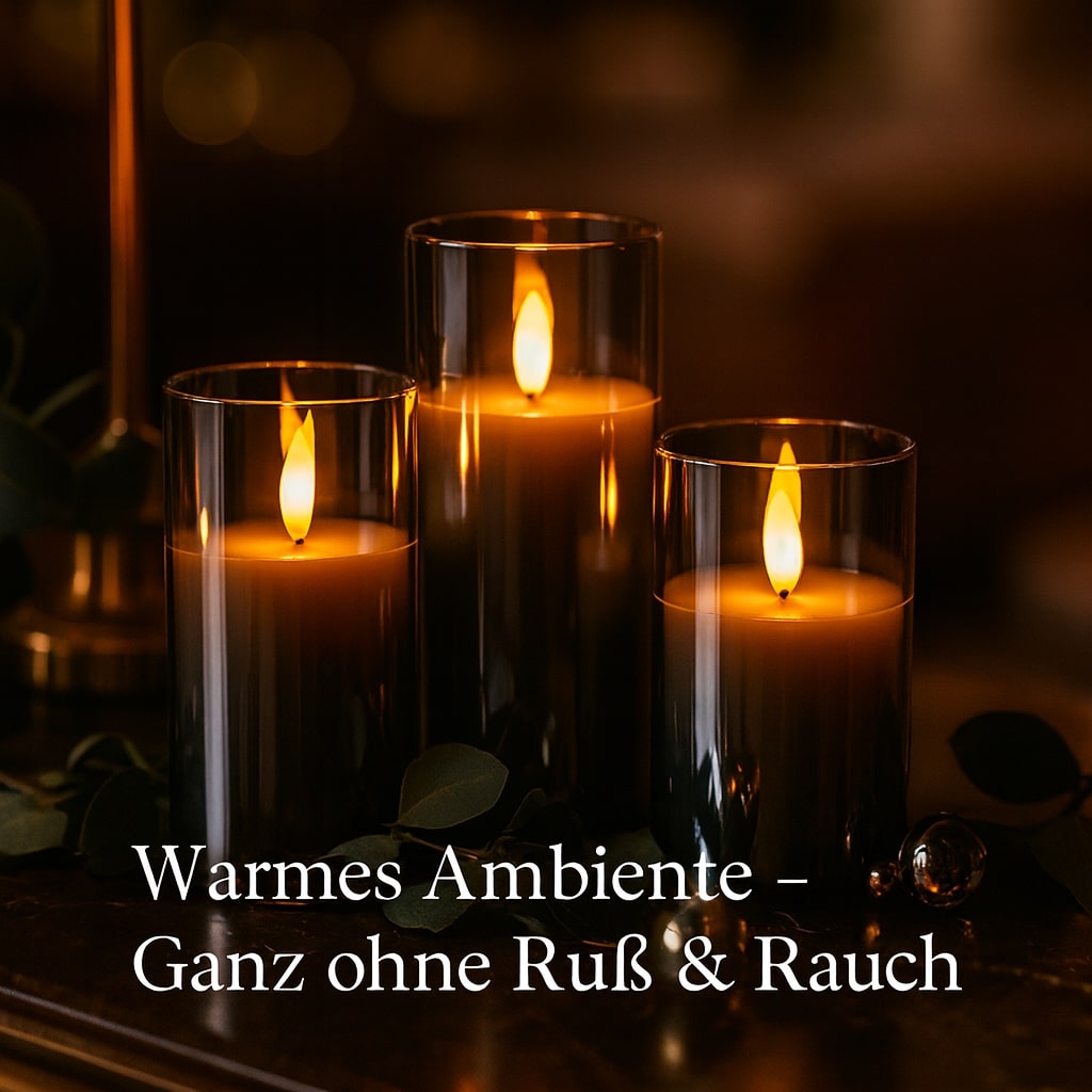 Elegant LED Candles with Remote Control for Safe Ambiance