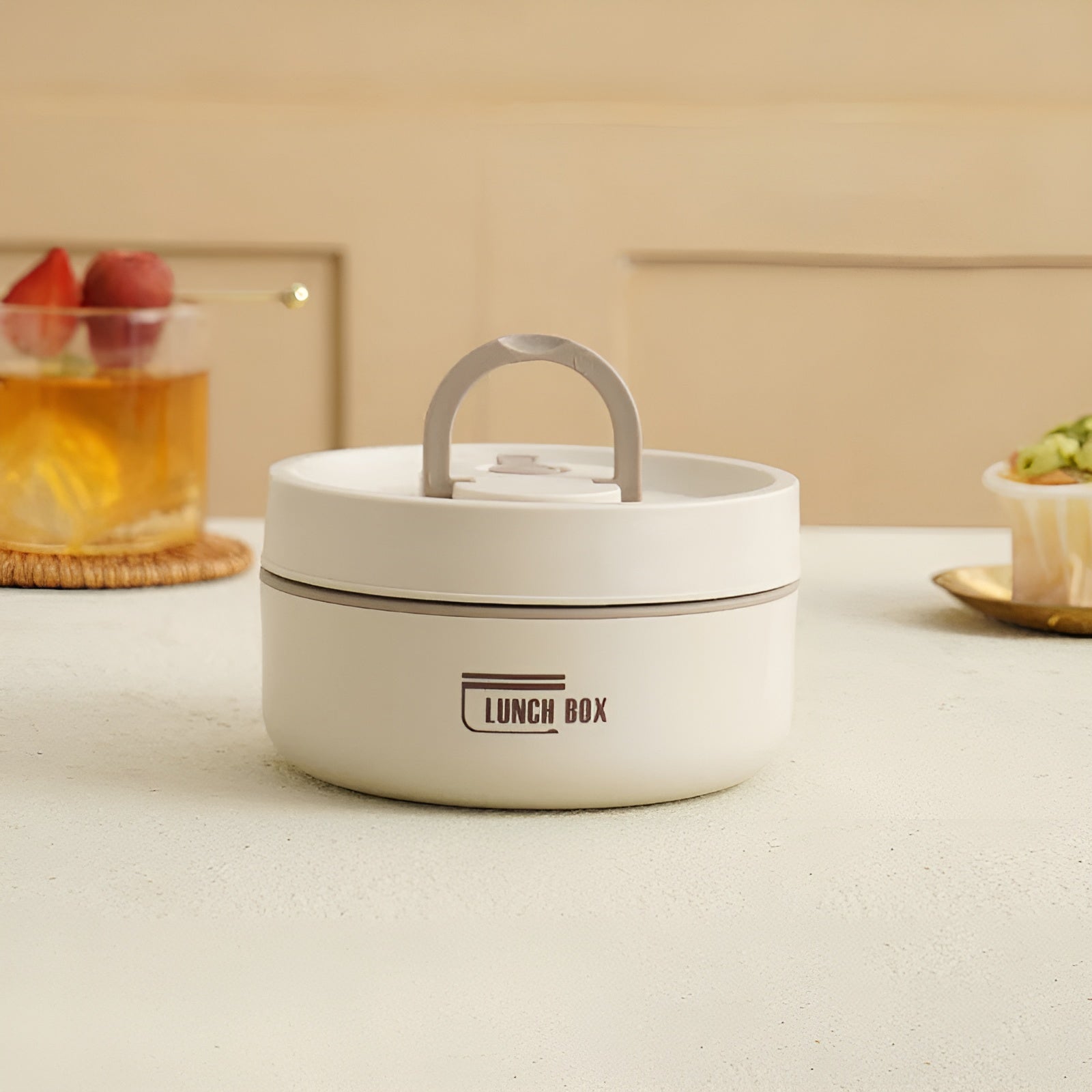 Smart Lunch Carrier with Layered Sections & Spill-Resistant Design | Comes with Stylish Tote