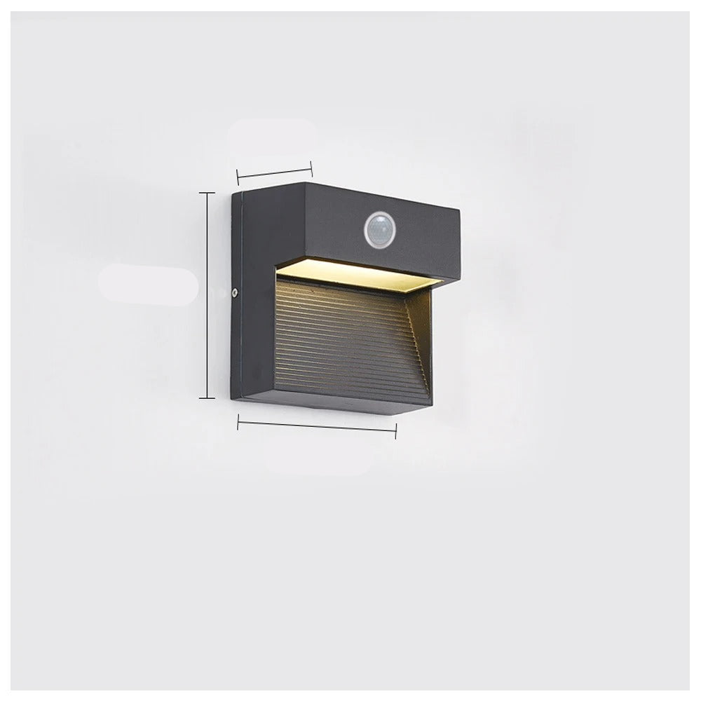 Outdoor LED Step Light with Motion Detection and Durable Design