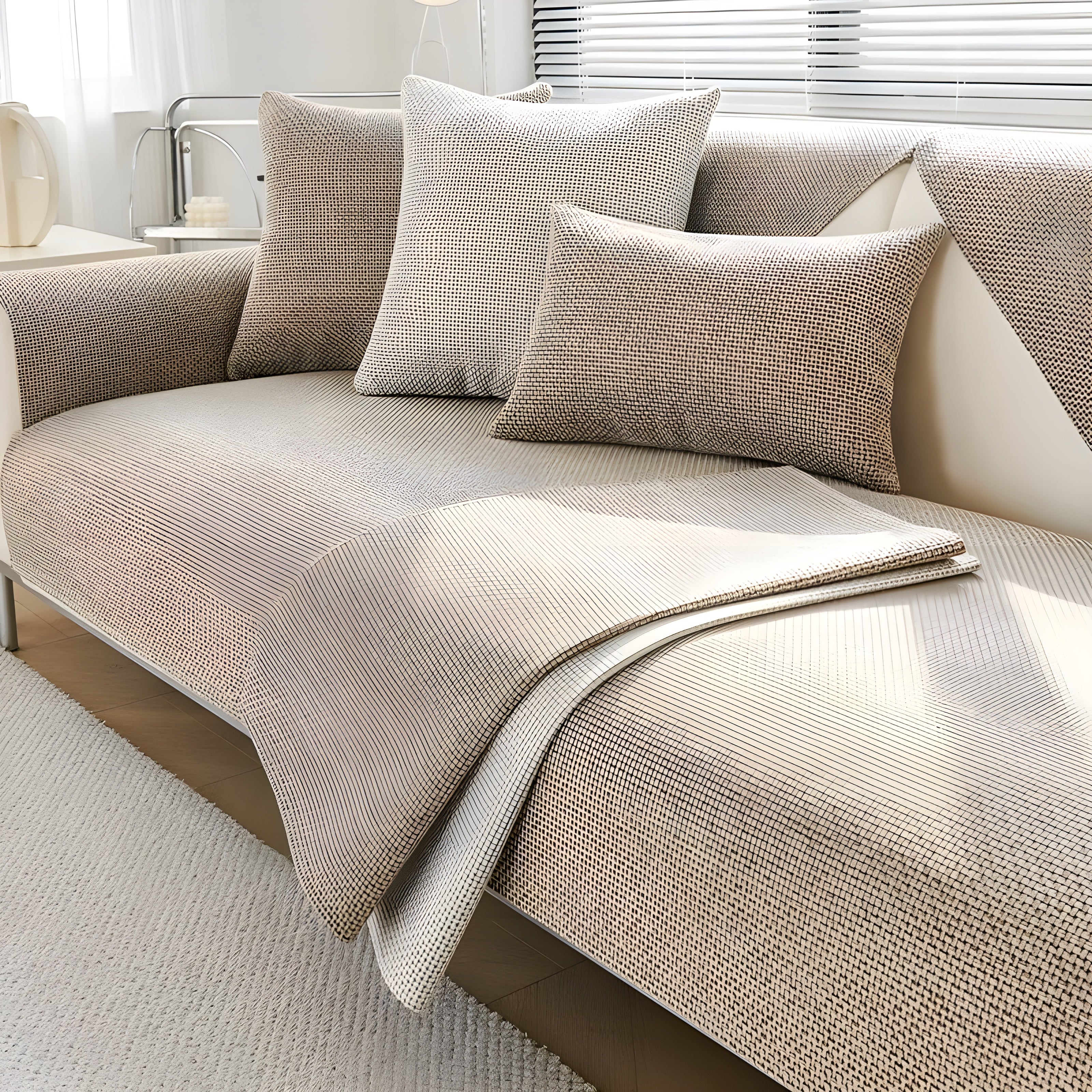 ComfortFit Sofa Protector – Elegant Cover for Everyday Use