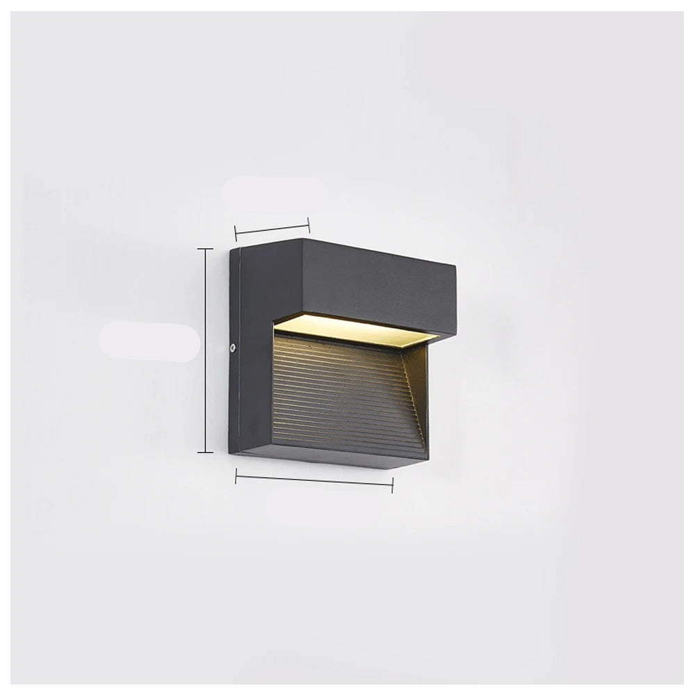 Outdoor LED Step Light with Motion Detection and Durable Design