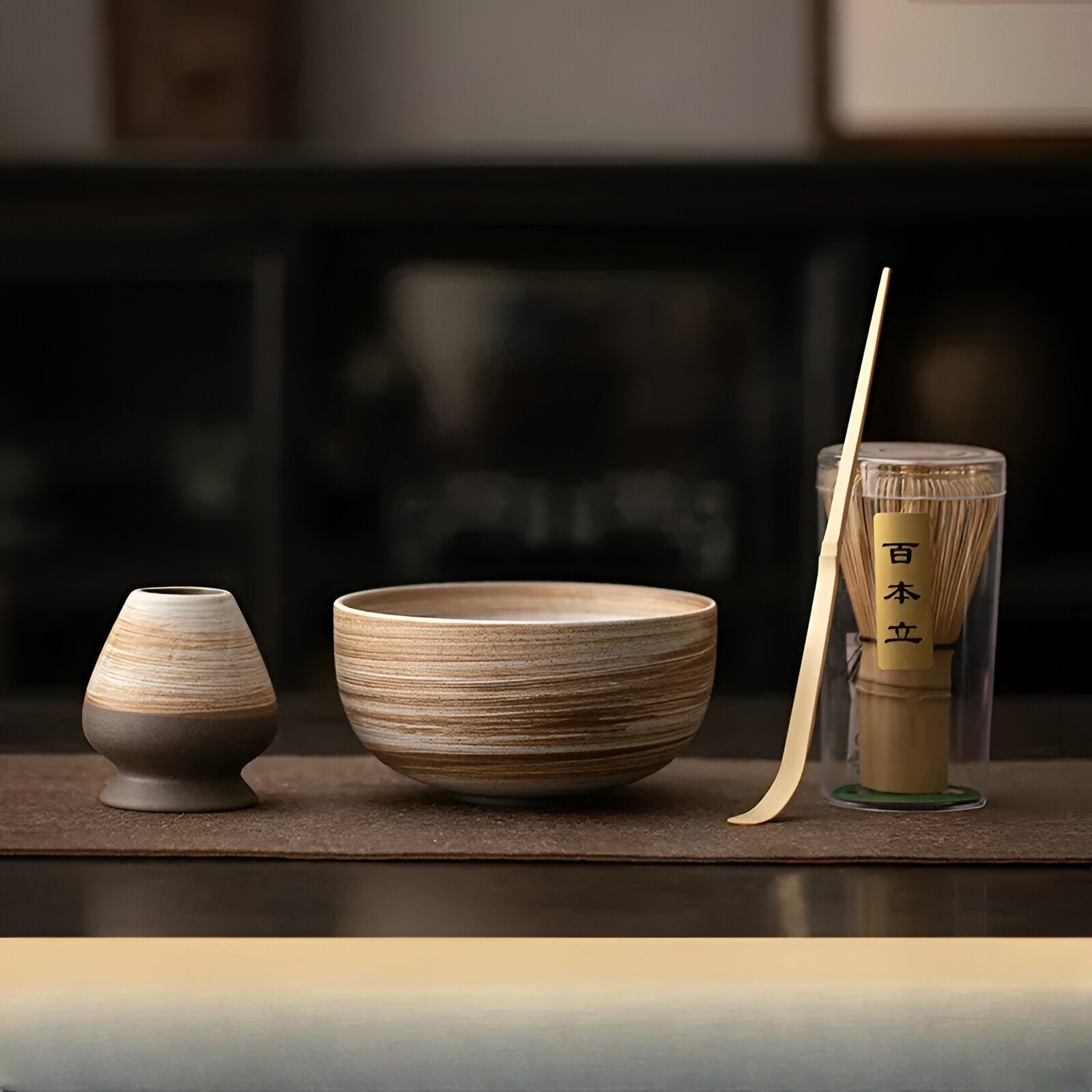 Complete Traditional Matcha Tea Preparation Kit