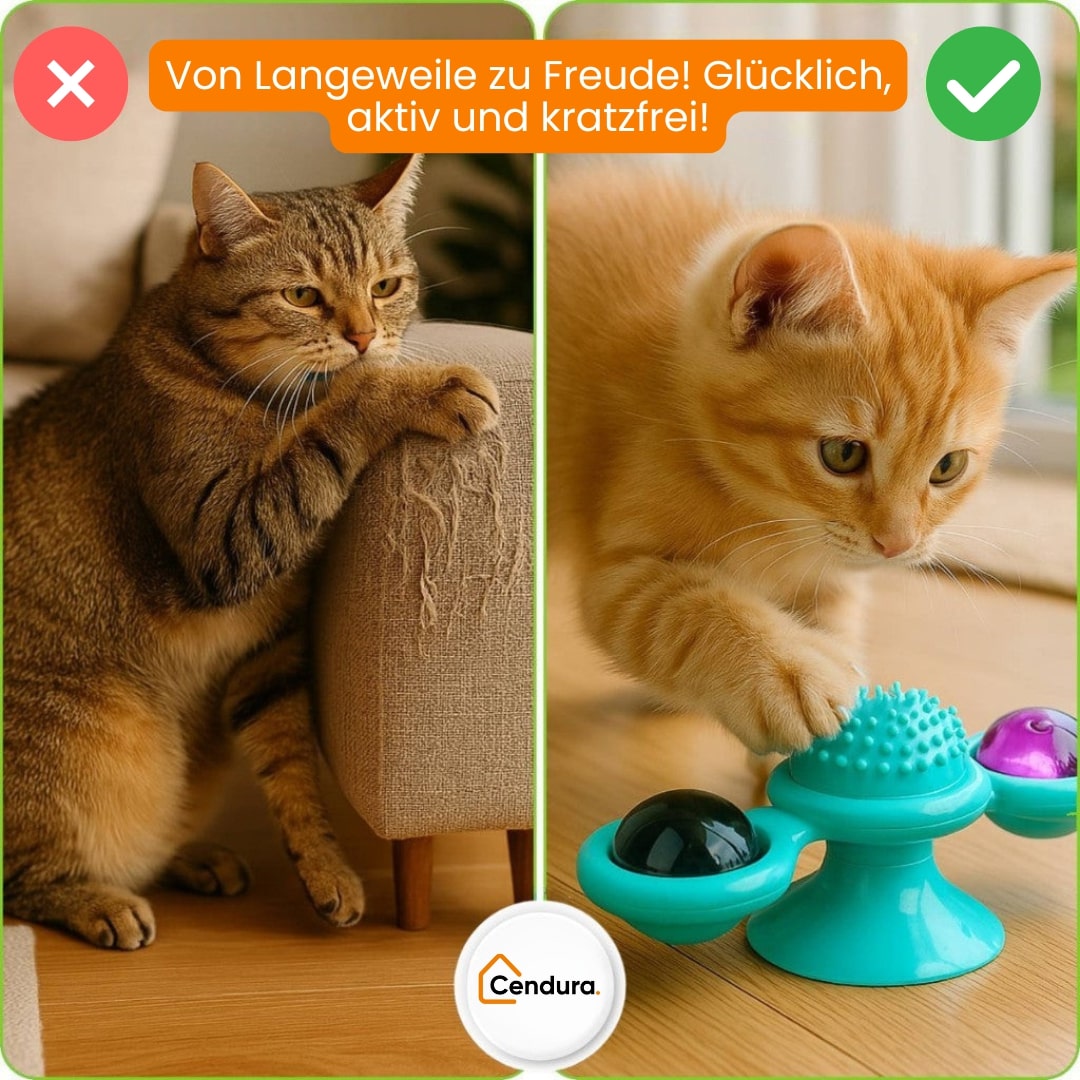 Interactive Cat Toy with Catnip – PouncePlay