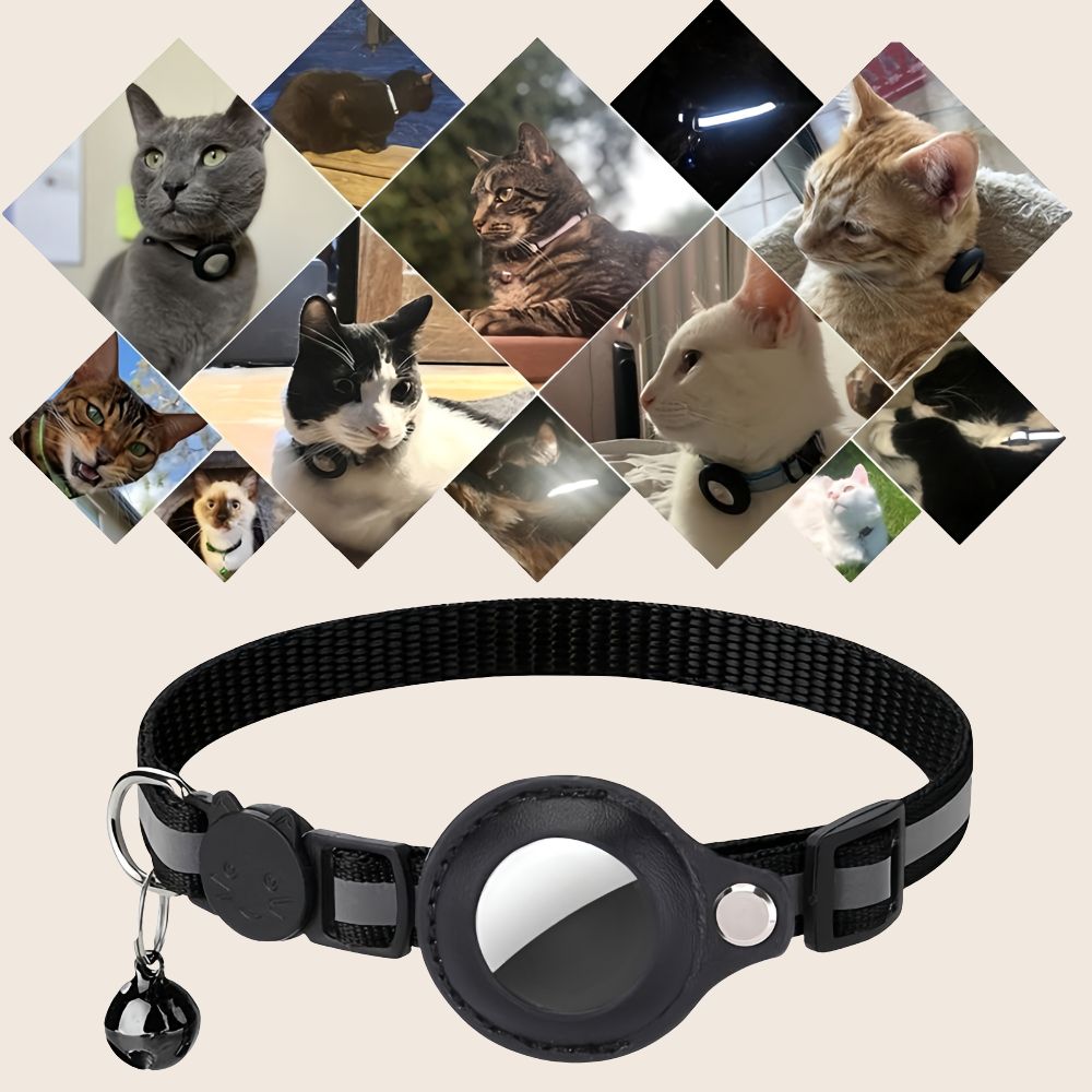 Smart Cat Collar with GPS Tracker & Bell | PetSecure