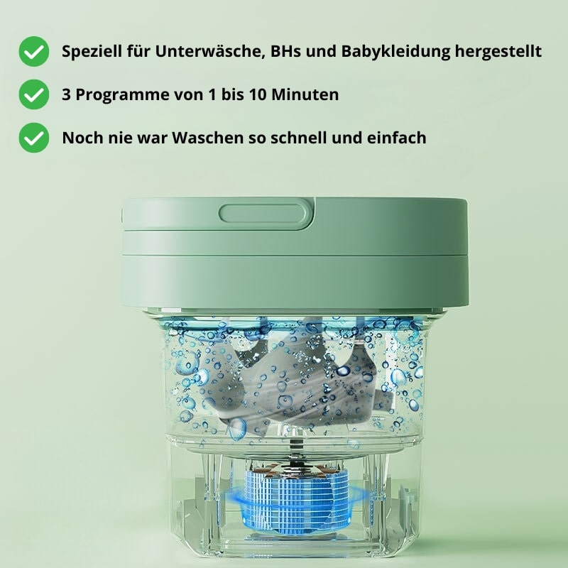 Compact Travel Washing Machine for Effortless Laundry