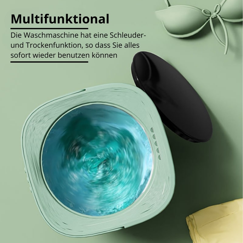 Compact Travel Washing Machine for Effortless Laundry