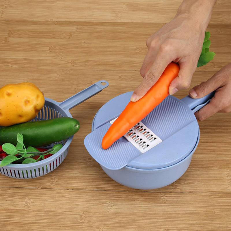 All-in-One Vegetable & Fruit Slicer | 12 Functions in One