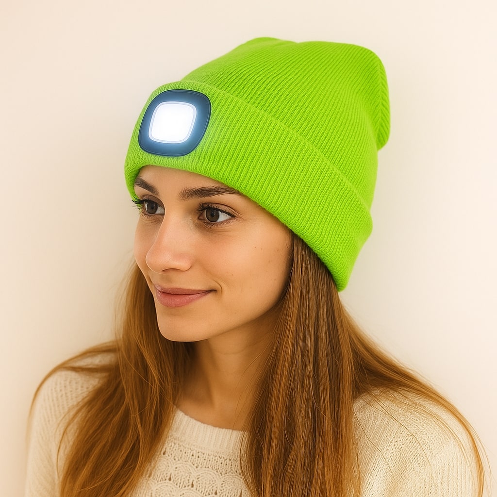 Illuminate Your Path: Warm LED Winter Hat