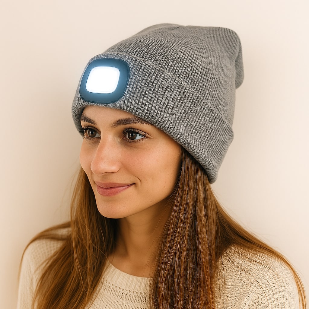 Illuminate Your Path: Warm LED Winter Hat