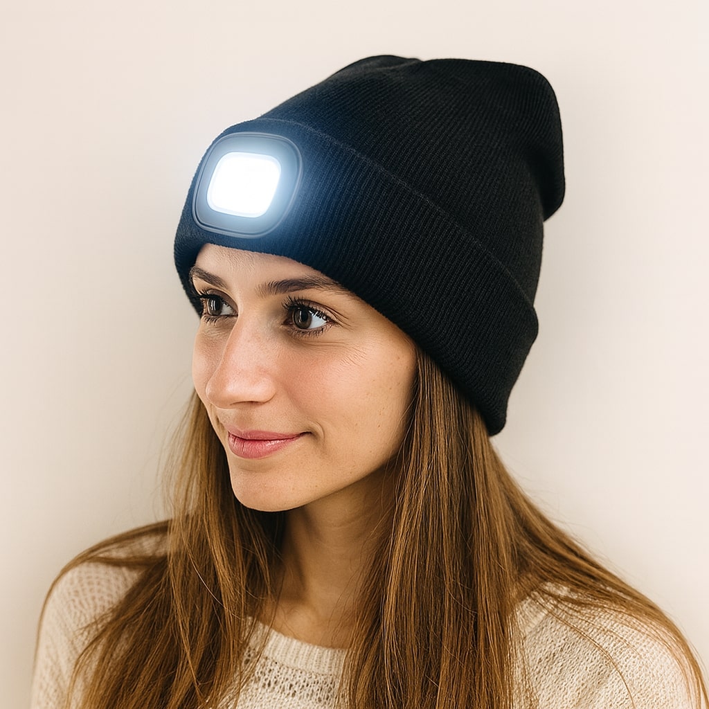 Illuminate Your Path: Warm LED Winter Hat