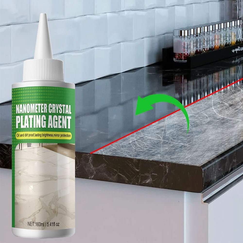 2-Pack Stone Sealant – Glossy Finish for Granite, Marble & Other Surfaces