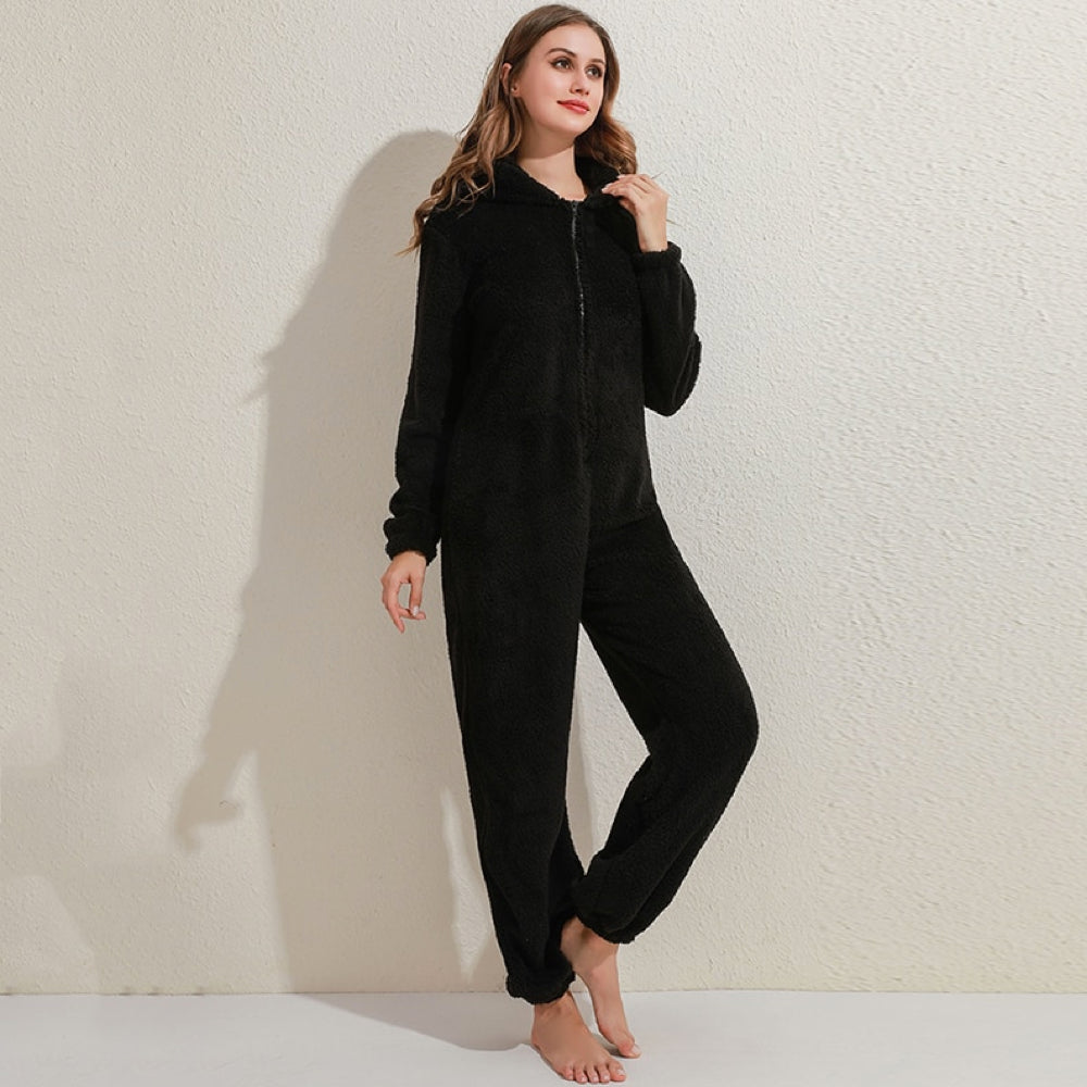 Cozy Fleece Jumpsuit for Women | Soft and Snuggly Overall