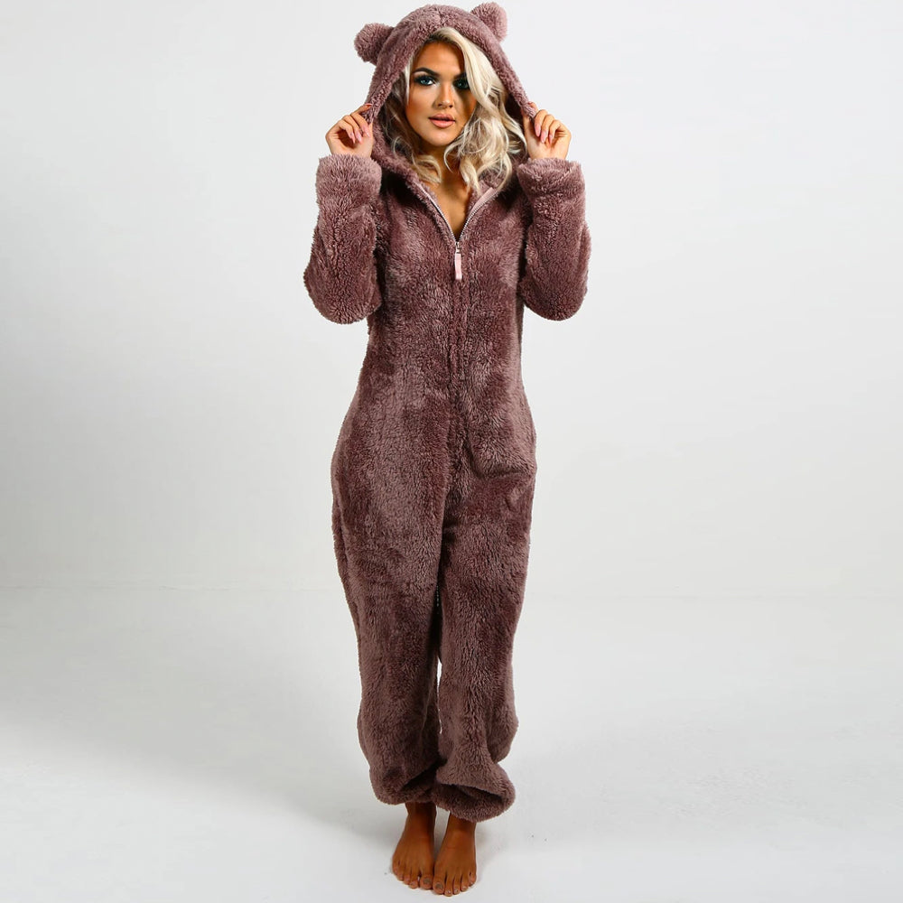 Cozy Fleece Jumpsuit for Women | Soft and Snuggly Overall