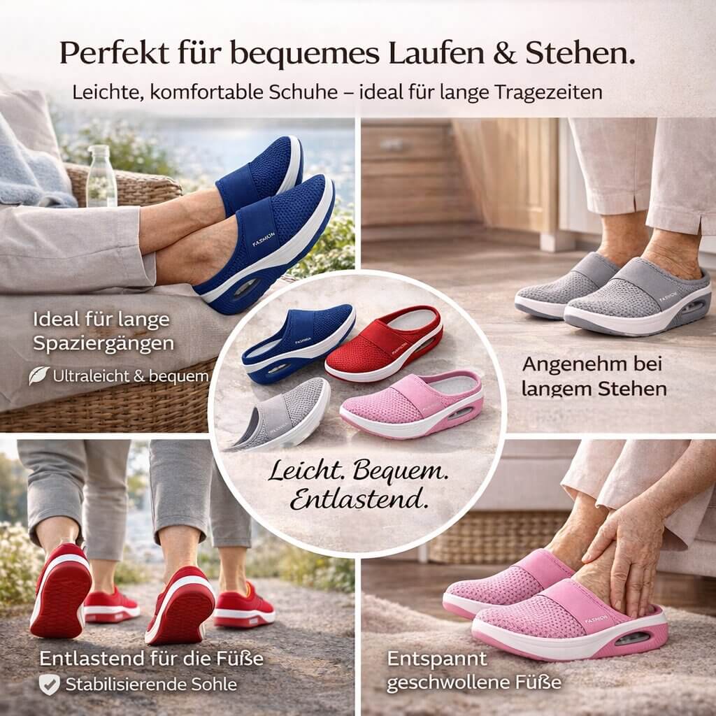 Comfort Slip-On Slippers | Extra Wide Shoes for Home
