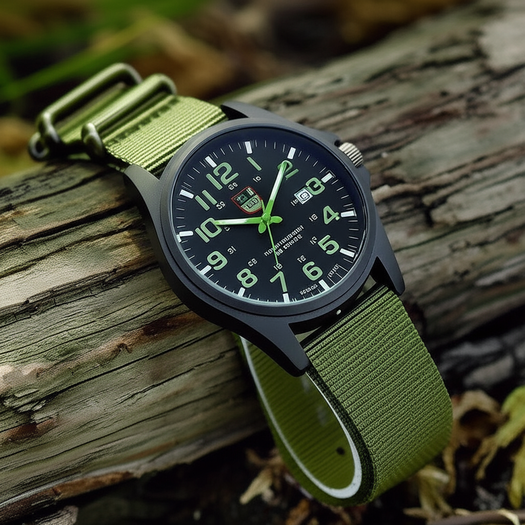Adventure-Ready Men's Watch – Waterproof and Tough