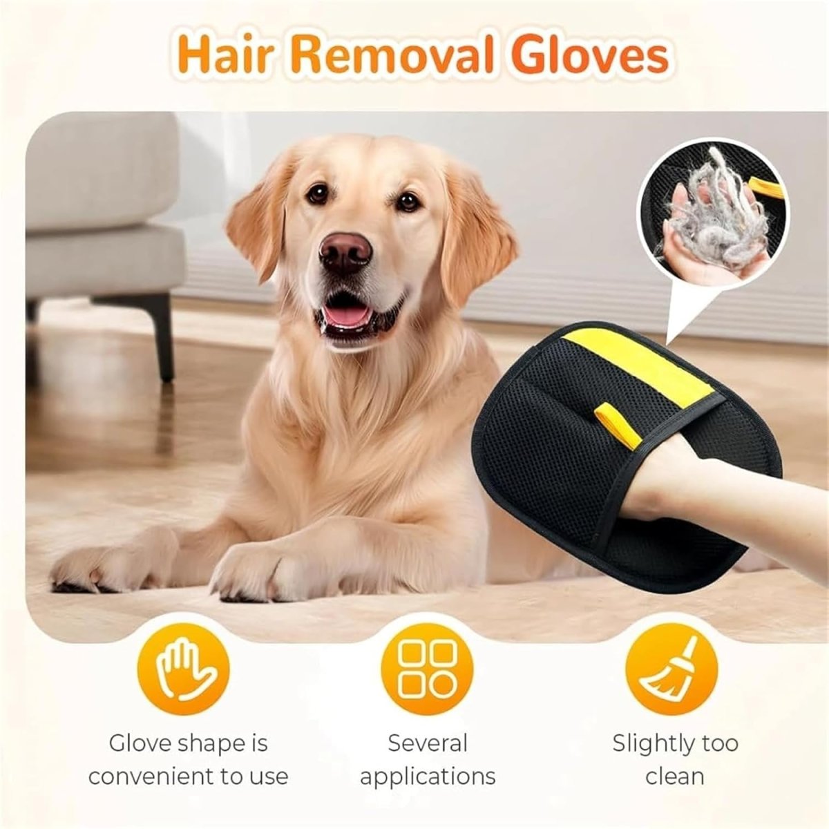 Ultimate Pet Grooming Gloves for Effortless Fur Removal