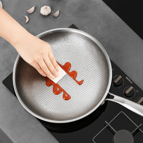 Versatile Titan Frying Pan for All Heat Sources