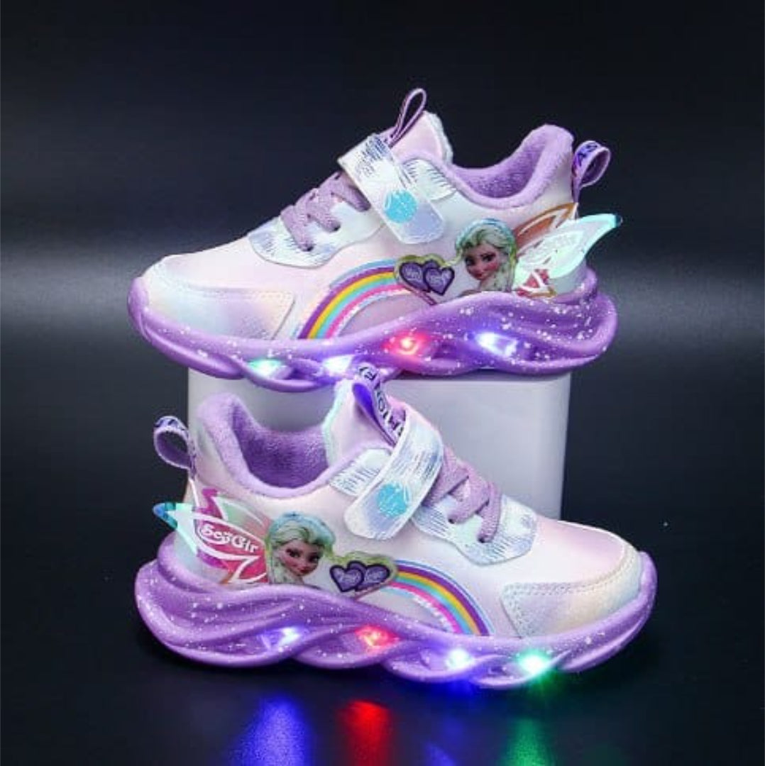 Glowing Fairy Tale Sneakers for Kids with LED Lights