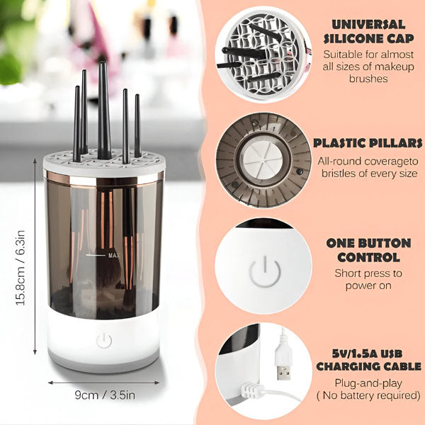 Effortless Brush Cleaner | Quick & Easy Makeup Brush Cleaning
