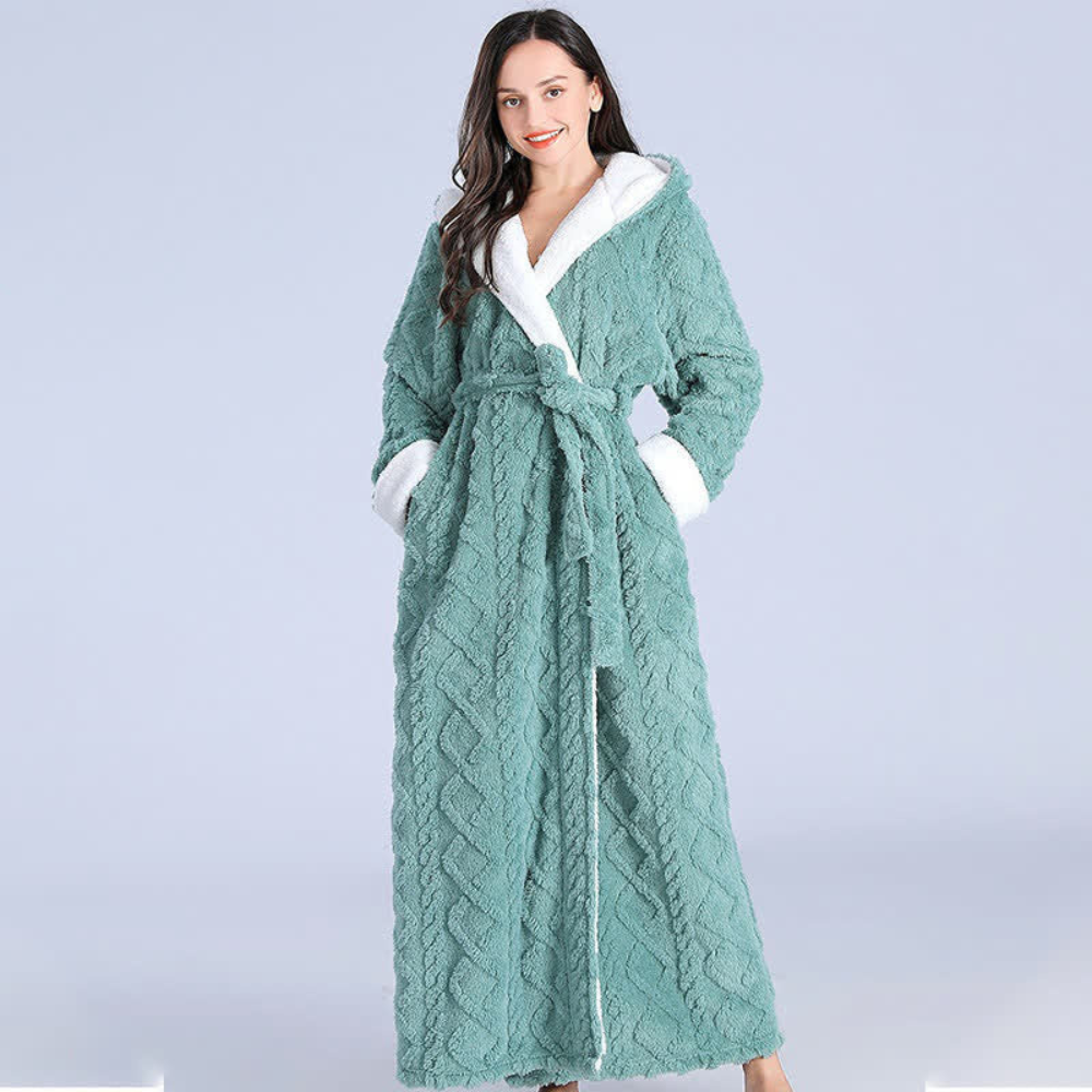CozyWrap Hooded Bathrobe for All | Snuggly Comfort