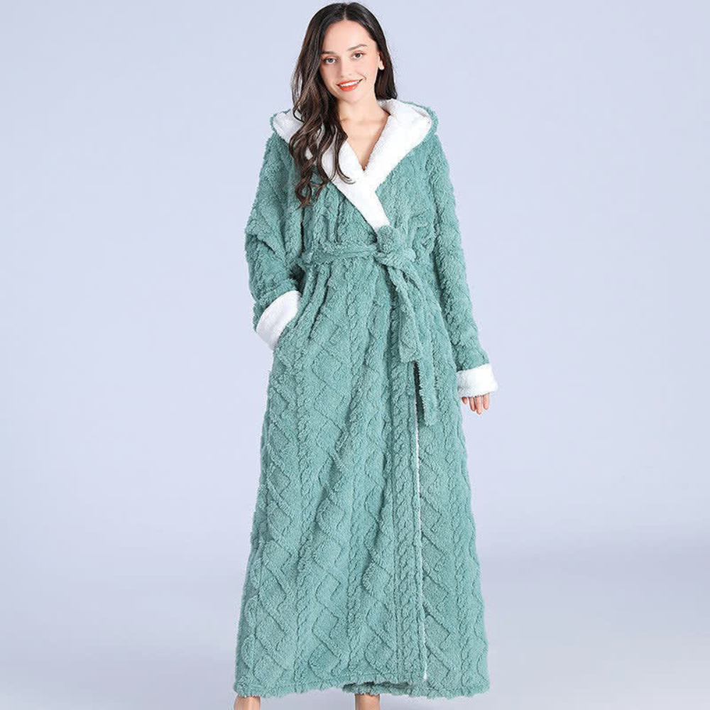 CozyWrap Hooded Bathrobe for All | Snuggly Comfort