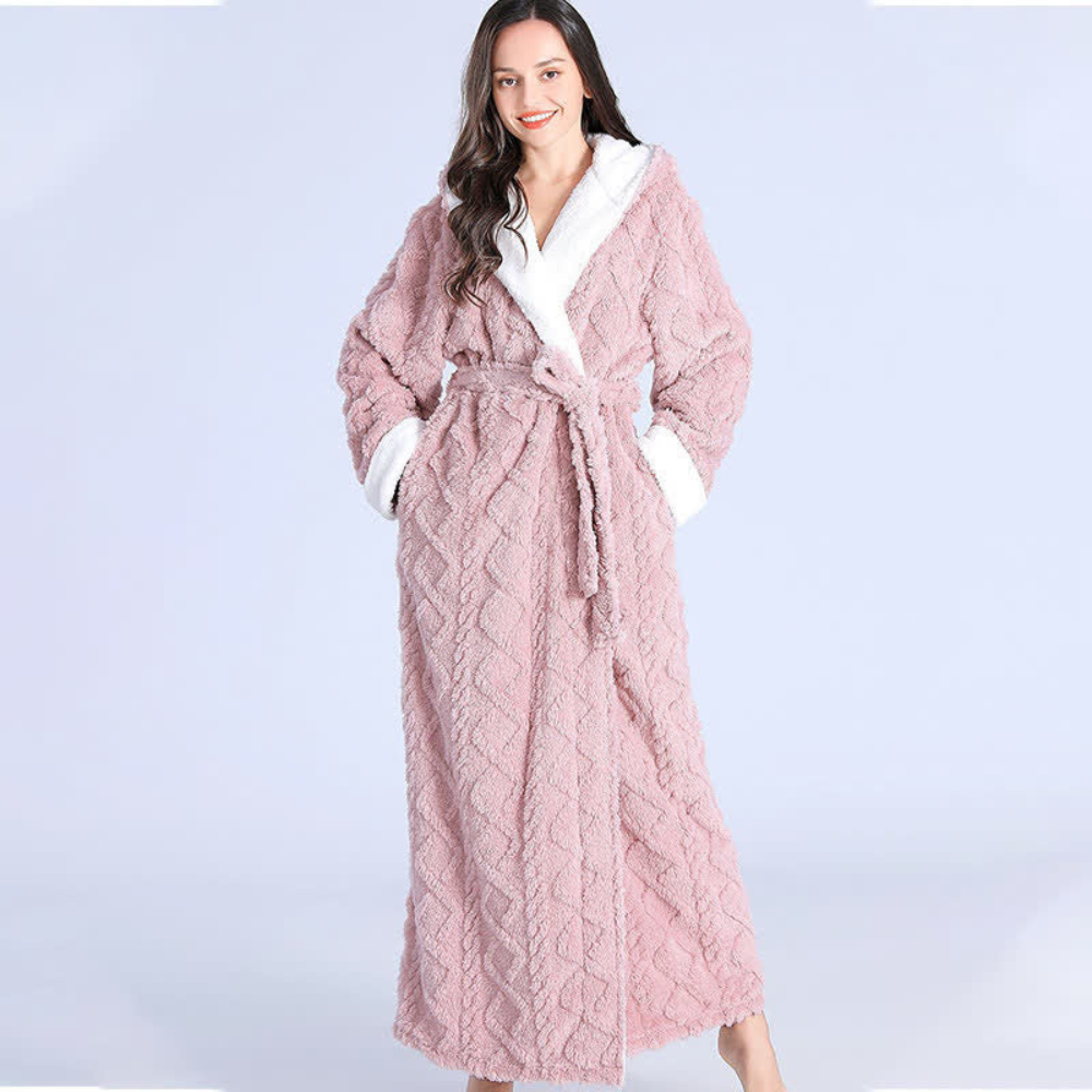 CozyWrap Hooded Bathrobe for All | Snuggly Comfort