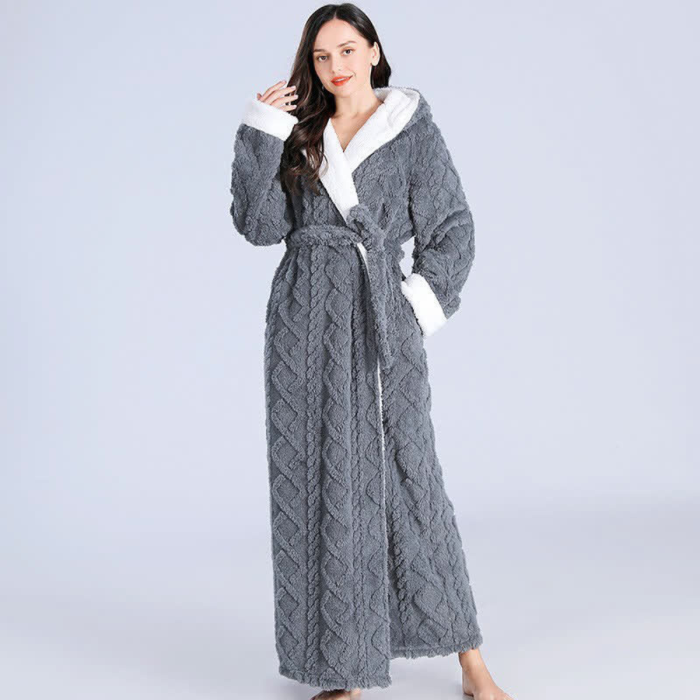 CozyWrap Hooded Bathrobe for All | Snuggly Comfort