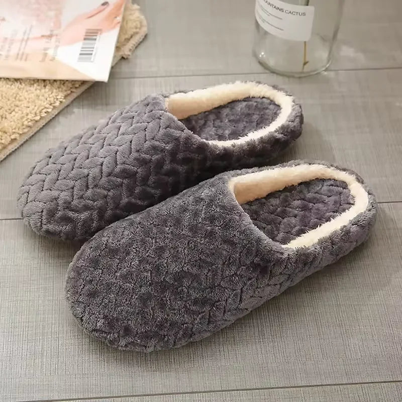 Cozy Comfort Slippers for All | Plush-Lined Footwear
