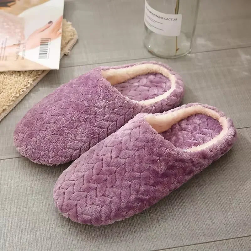 Cozy Comfort Slippers for All | Plush-Lined Footwear