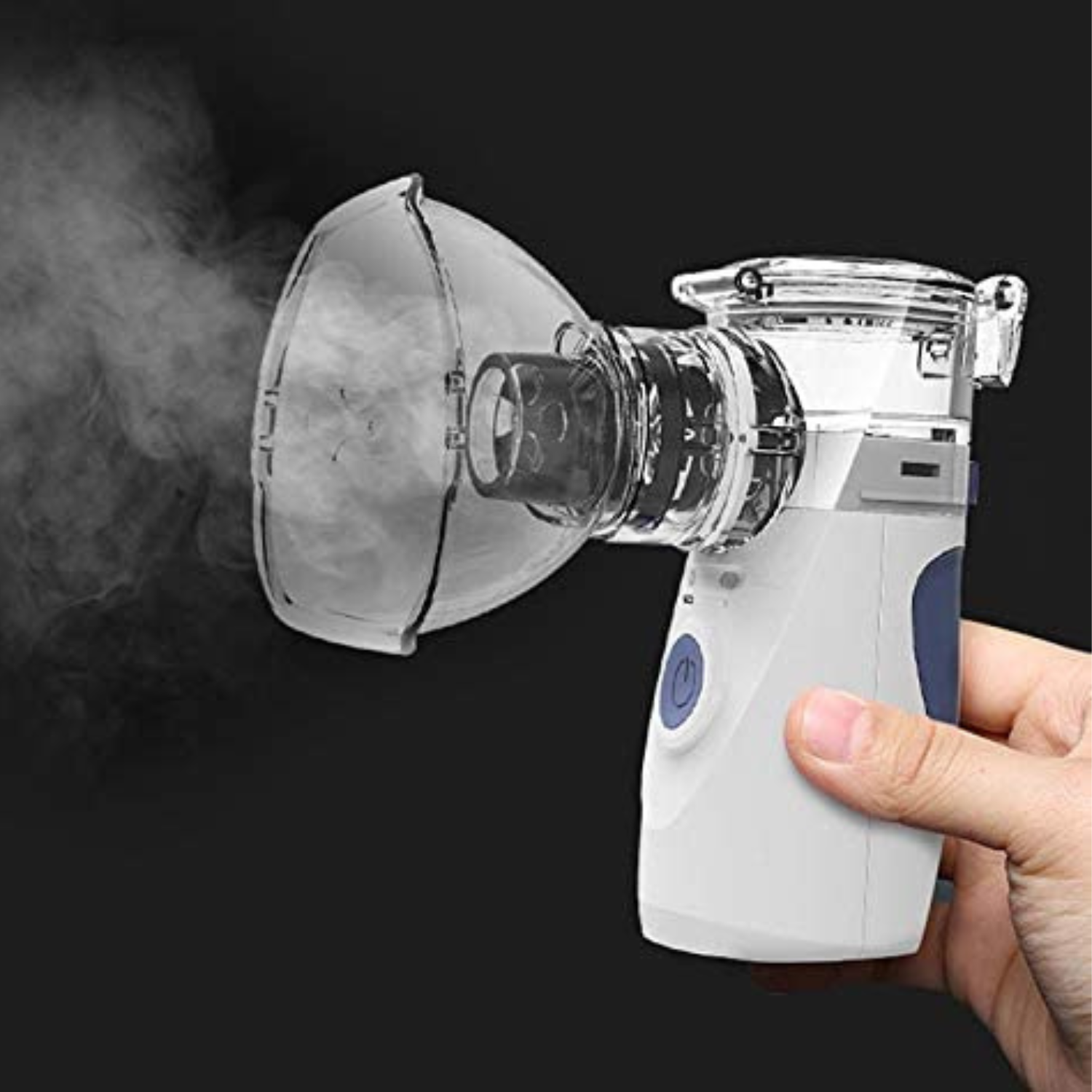 Compact Rechargeable Ultrasonic Respiratory Relief Device