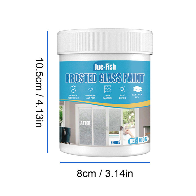 Frosted Glass Paint for Enhanced Privacy | CrystalClear Coat