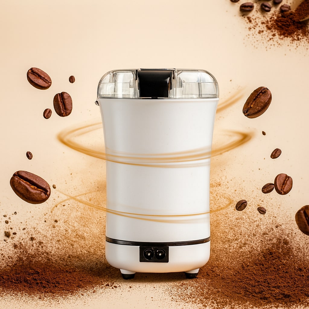 Versatile Electric Grinder for Coffee & Spices – GrindMate