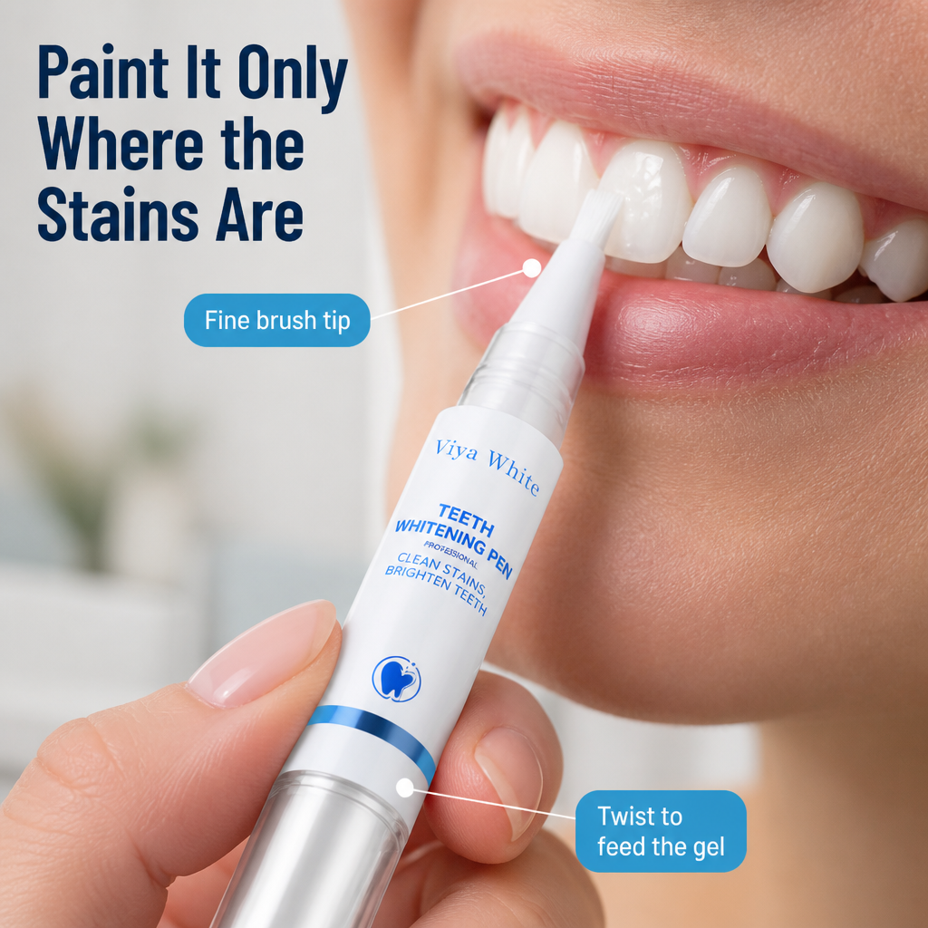 GlowAura™ — Whiten Coffee-Stained Teeth in 10 Minutes Without the Zingers