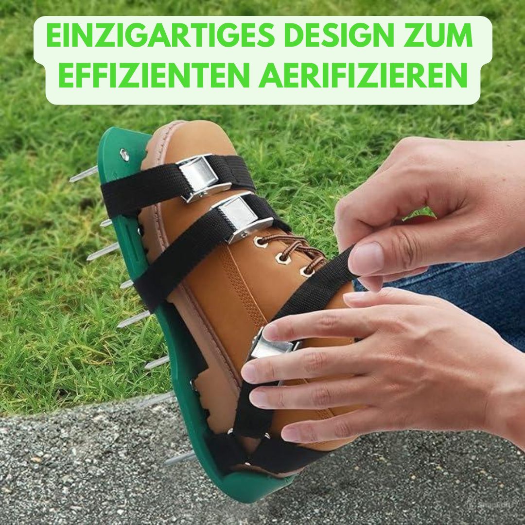 Lawn Aeration Sneakers | Easy Lawn Care Shoes