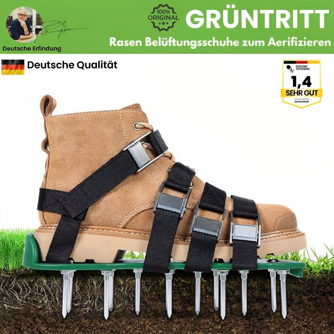 Lawn Aeration Sneakers | Easy Lawn Care Shoes